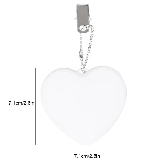 HeartCharm – LED Heart Light, No More Purse Treasure Hunts!